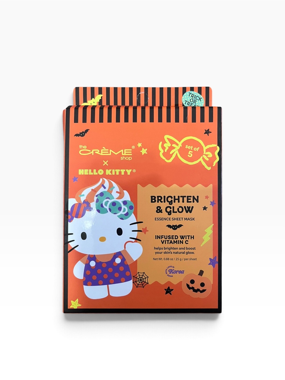 The Crème Shop x Hello Kitty Halloween Sheet Masks – Set of 5